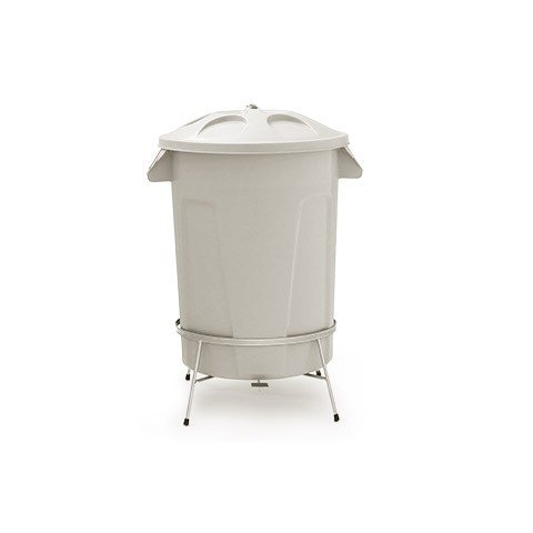Cesto de Lixo Redondo com Pedal 60 Litros